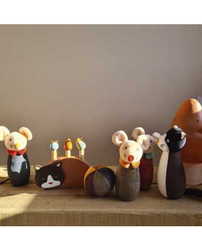 Bowling Cat e mouse Egmont Toys