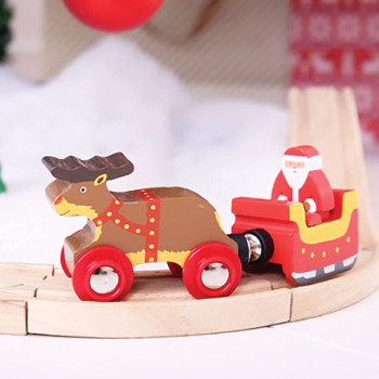 Slitta Babbo Natale Bigjigs Train