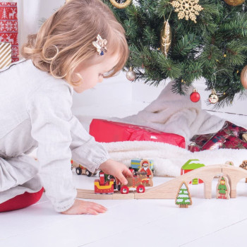 Slitta Babbo Natale Bigjigs Train