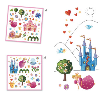 Stickers Marguerite Djeco