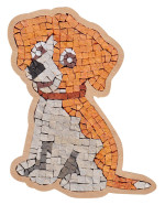 Mosaic Box Dog