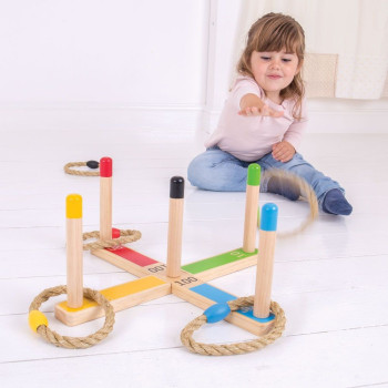 Lancio gli anelli Bigjigs Toys