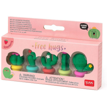 5 Gomme Free Hugs Legami