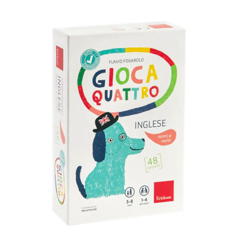 Giocaquattro Inglese Nomi e Verbi Erickson
