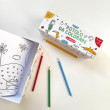 La natura - Rotolo da colorare 