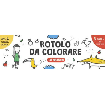 La natura - Rotolo da colorare 