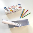 Lo spazio - Rotolo da colorare IdeeAli