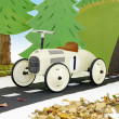 Auto Racer Cream Vilac