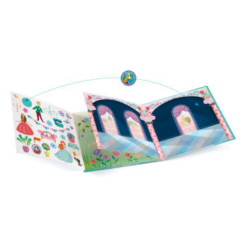 Histoires de Stickers Vita nel castello Djeco