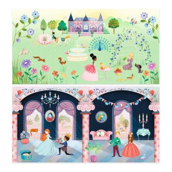 Histoires de Stickers Vita nel castello Djeco