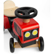 Trattore rosso cavalcabile Bigjigs Toys