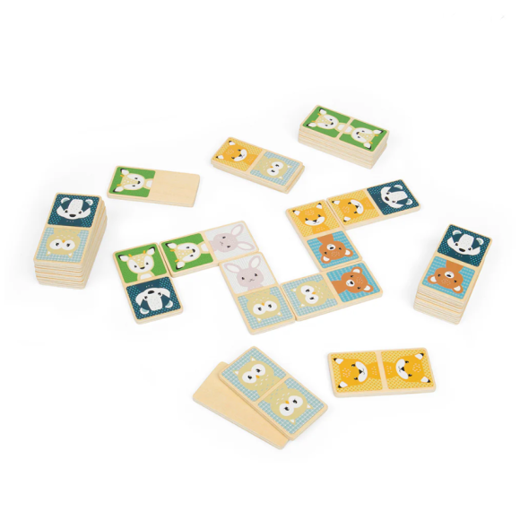 Woodland Animal Domino Bigjigs Toys