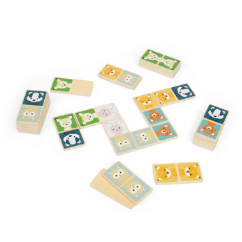 Woodland Animal Domino Bigjigs Toys