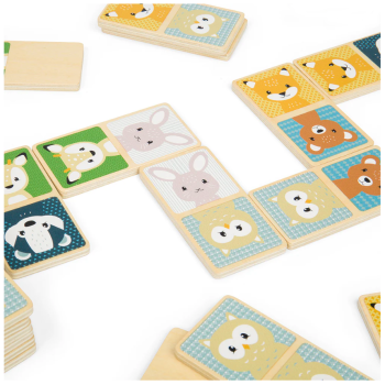 Woodland Animal Domino Bigjigs Toys