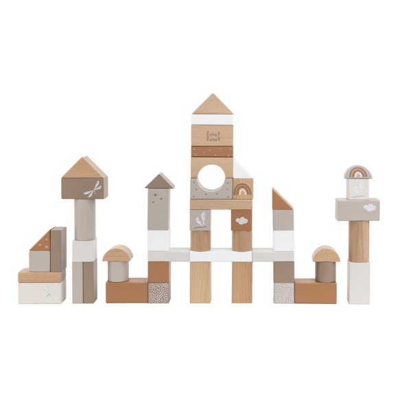 50 blocchi legno - Mastro Geppetto, giochi e giocattoli creativi