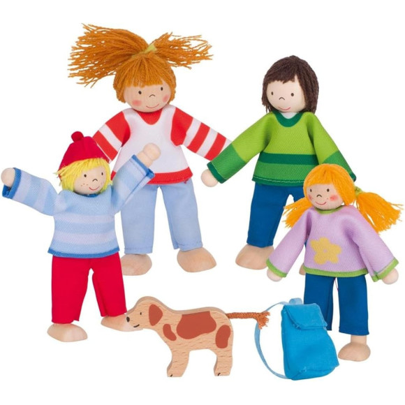 Famiglia al campeggio - Mastro Geppetto, giochi e giocattoli creativi