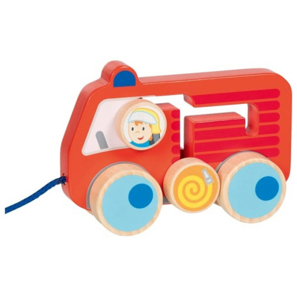 Traino Pompieri - Mastro Geppetto, giochi e giocattoli creativi Traino Pompieri - Mastro Geppetto, giochi e giocattoli creativi