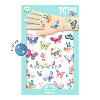 Tattoos Farfalle - Mastro Geppetto, giochi e giocattoli creativi
