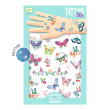 Tattoos Farfalle - Mastro Geppetto, giochi e giocattoli creativi
