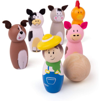 Birilli Fattoria - Mastro Geppetto, giochi e giocattoli creativi