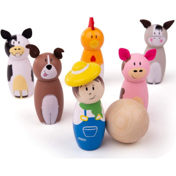 Birilli Fattoria - Mastro Geppetto, giochi e giocattoli creativi