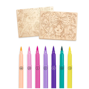 Coloro su legno