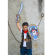 Scudo e spada Captain Skully