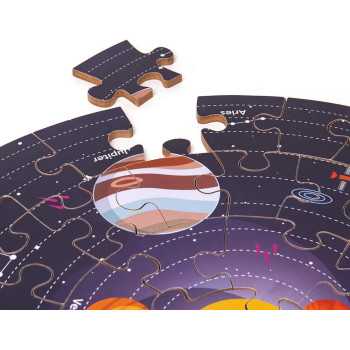 Puzzle Circolare Spazio - Mastro Geppetto, giochi e giocattoli crea...