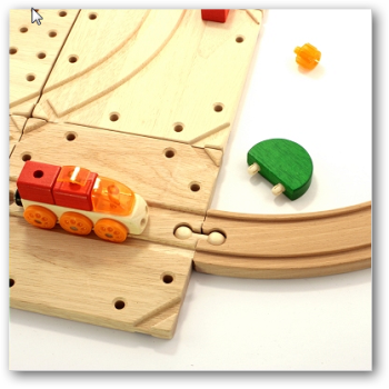 Pista Treno Basic Rail 