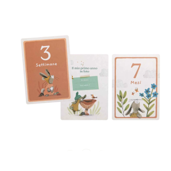 Carte 12 mesi Tre piccoli conigli