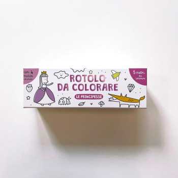 Le Principesse - Rotolo da colorare