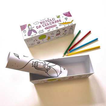 Le Principesse - Rotolo da colorare