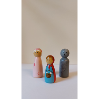 Peg Doll Cappuccetto Rosso