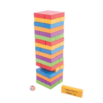 Jenga Colorato Bigjigs Toys