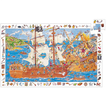 Puzzle Pirati Djeco