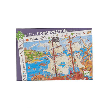 Puzzle Pirati Djeco