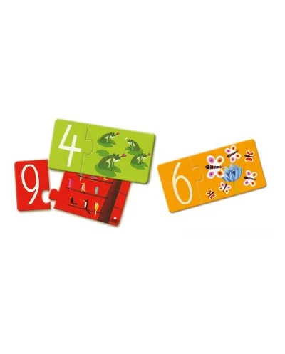 Puzzle Duo Numeri Djeco