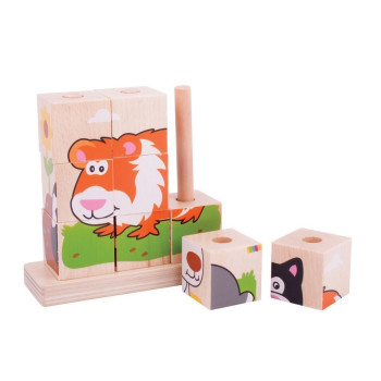 Puzzle Cuccioli Bigjigs Toys