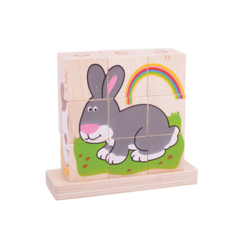 Puzzle Cuccioli Bigjigs Toys