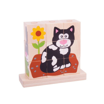Puzzle Cuccioli Bigjigs Toys