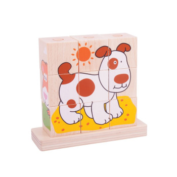 Puzzle Cuccioli Bigjigs Toys
