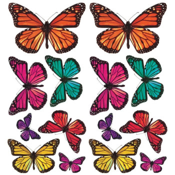 Room Stickers Farfalle 3D 