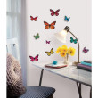 Room Stickers Farfalle 3D 