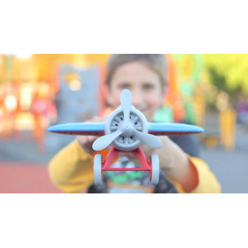 Airplane blu Green Toys