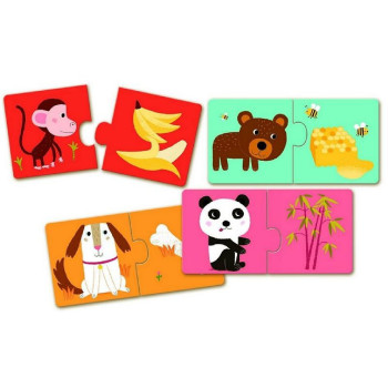 Puzzle Duo A tavola Djeco
