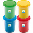 4 Vasetti Pasta da Modellare Djeco