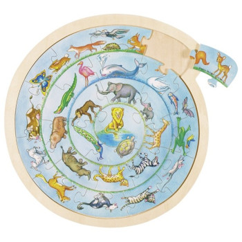 Puzzle Animali Goki