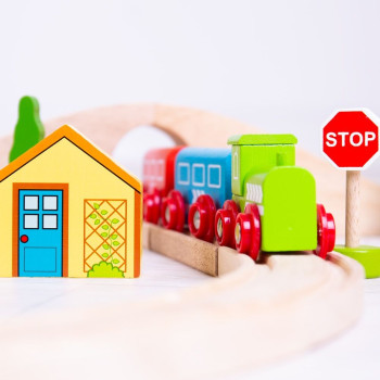 Pista Treno Otto Bigjigs Train