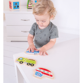 Puzzle Trasporti Bigjigs Toys