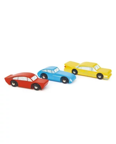 Retro Cars Tender Leaf Toys